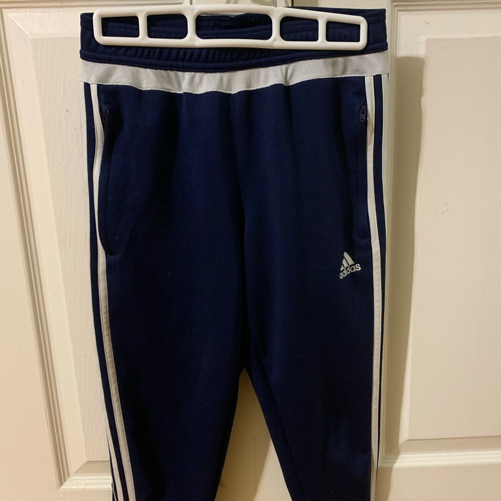 Adidas Navy blue track pants